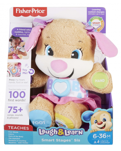 Peluche Sis interactif Fisher Price