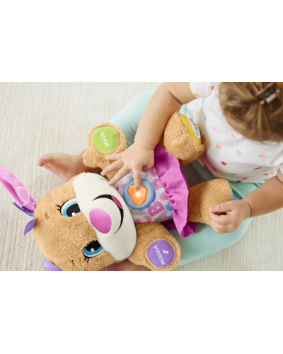 Peluche Sis interactif Fisher Price