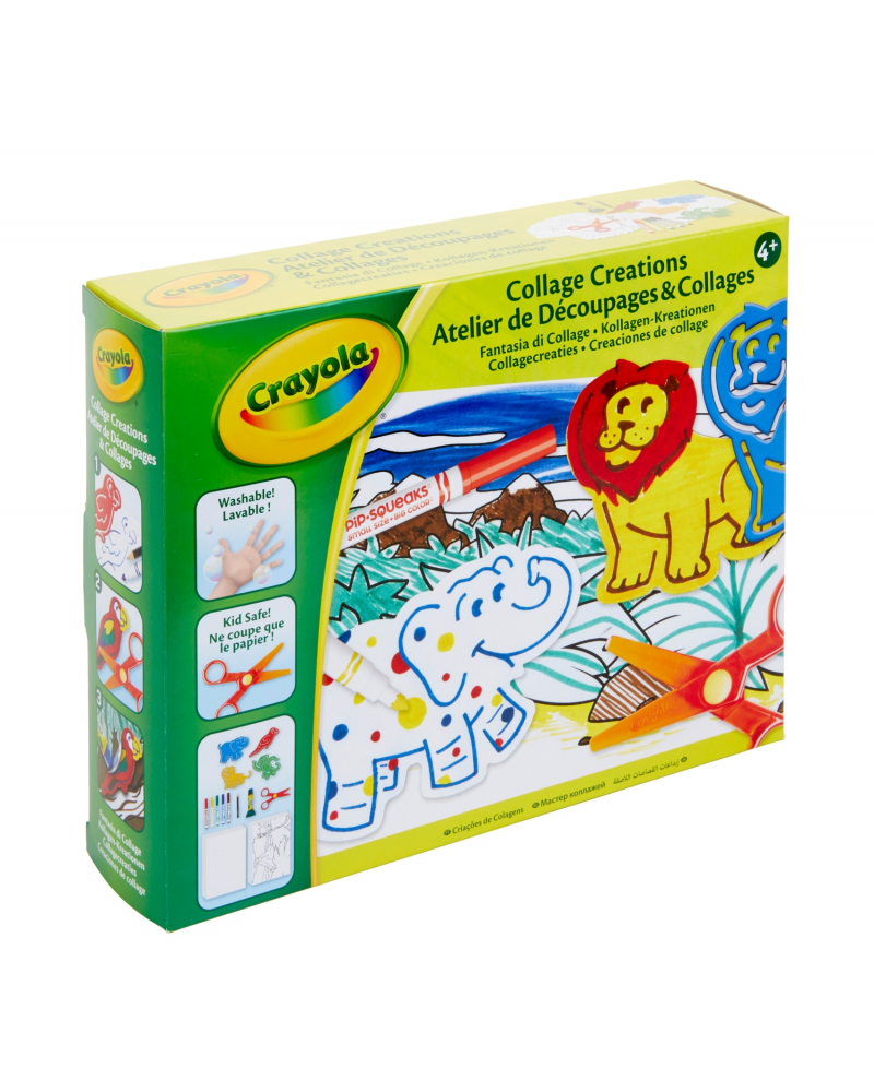 Atelier de découpages et de collages - Crayola