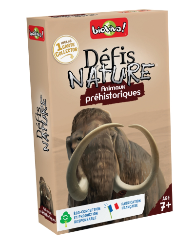 Defis nature - Les animaux prehistoriques