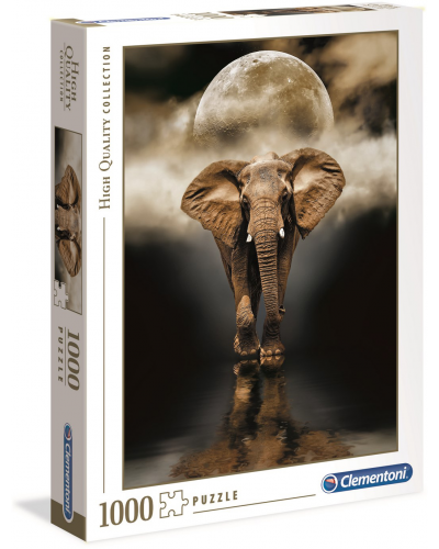 Puzzle High Quality 1000 pièces - The Elephant