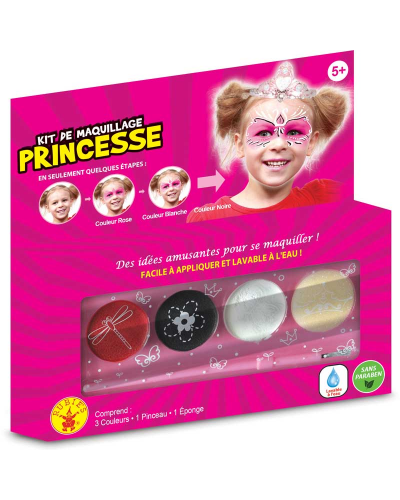 Palette de maquillage fête fille