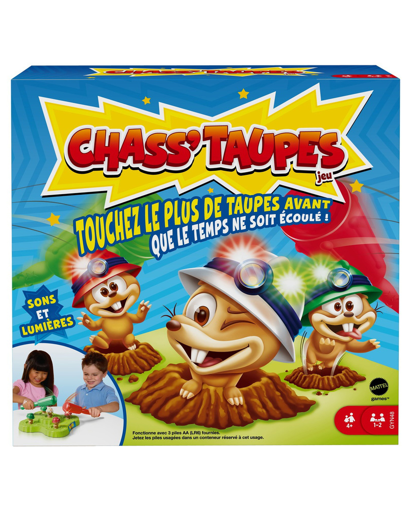 MATTEL GAMES - CHASS'TAUPES