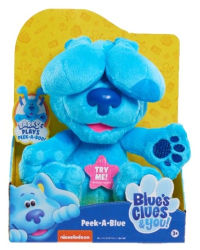 BC&Y - Peluche Blue Coucou-Caché 30 cm avec fonctions sonores