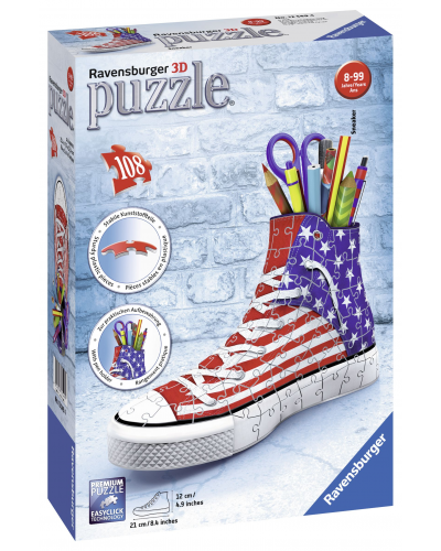 Puzzle 3D Sneaker - American Style