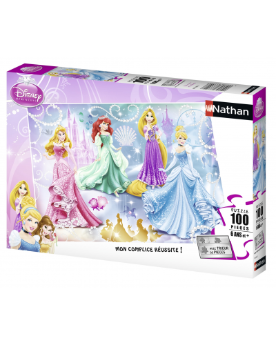 Puzzle 100 pieces princesses etincelles