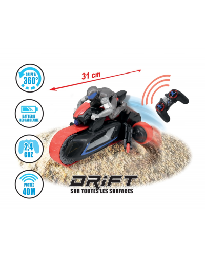 TerraTrax Drift Cycle radiocommandé