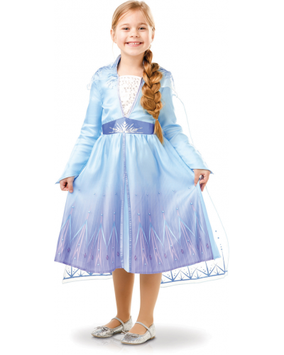 Déguisement classique Elsa La Reine des Neiges 2 taille S