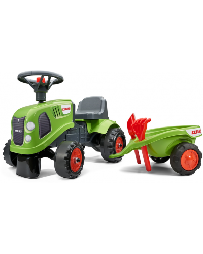 PORTEUR TRACTEUR CLAAS + REMORQUE