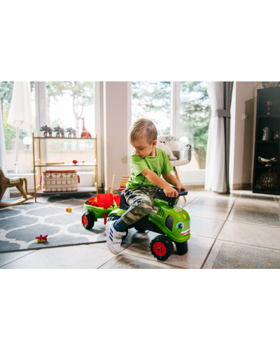 PORTEUR TRACTEUR CLAAS + REMORQUE