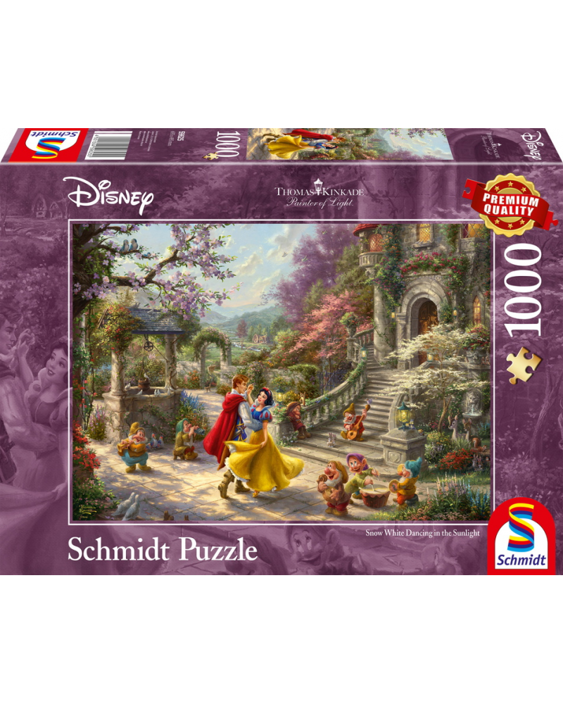 PUZZLE 1000 PIECES BLANCHE NEIGE