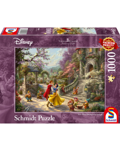 PUZZLE 1000 PIECES BLANCHE NEIGE