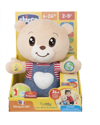 Teddy l'Ourson des Emotions Bilingue