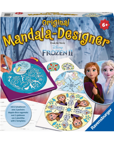 Mandala - midi - Disney La Reine des Neiges 2