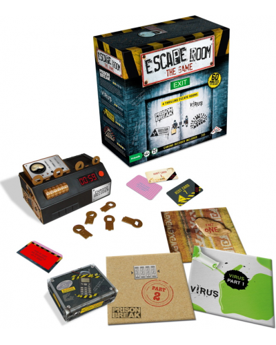 COFFRET 4 JEUX ESCAPE GAMES