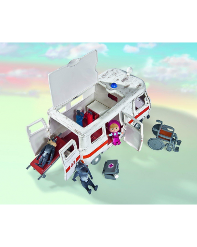 Masha and the Bear - Masha Playset "Ambulance"