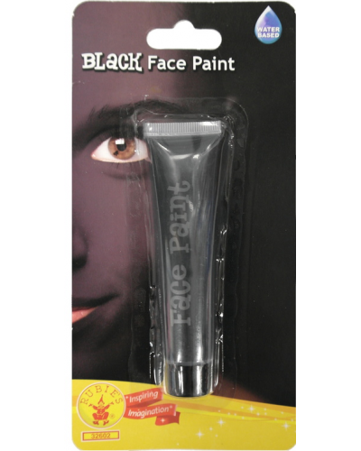 Tube De Peinture Pour Visage Coloris Noir