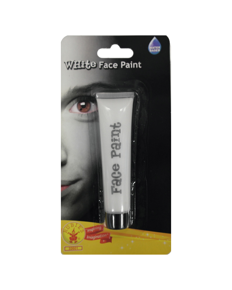 Tube De Peinture Pour Visage Coloris Blanc