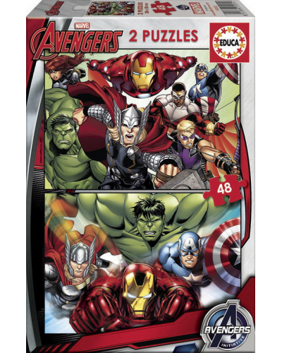 Avengers - Puzzles 48 pièces