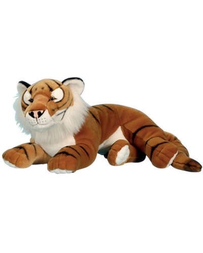 PELUCHE TIGRE COUCHE 50CM - Modèle aléatoire - livraison à l'unité