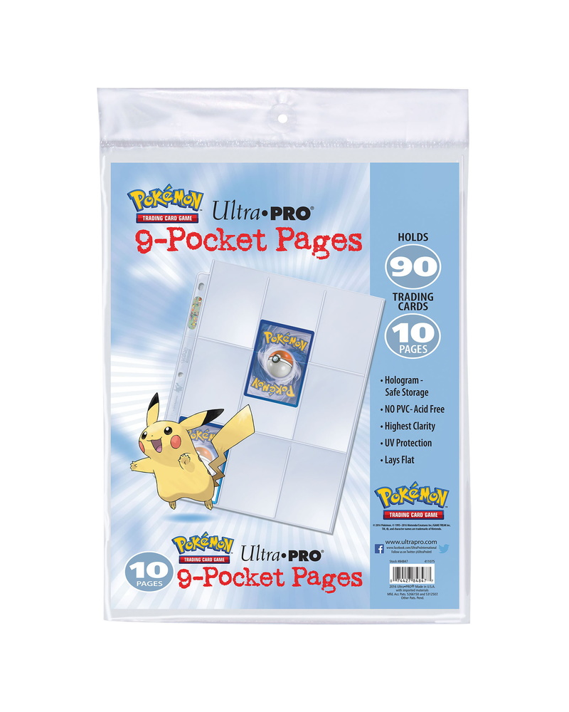 Pokémon : Paquet de 10 feuilles