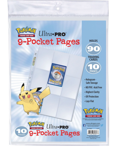 Pokémon : Paquet de 10 feuilles