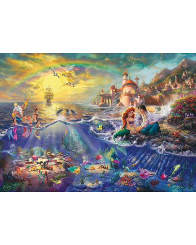 Puzzle 1000 pièces Ariel petite sirène