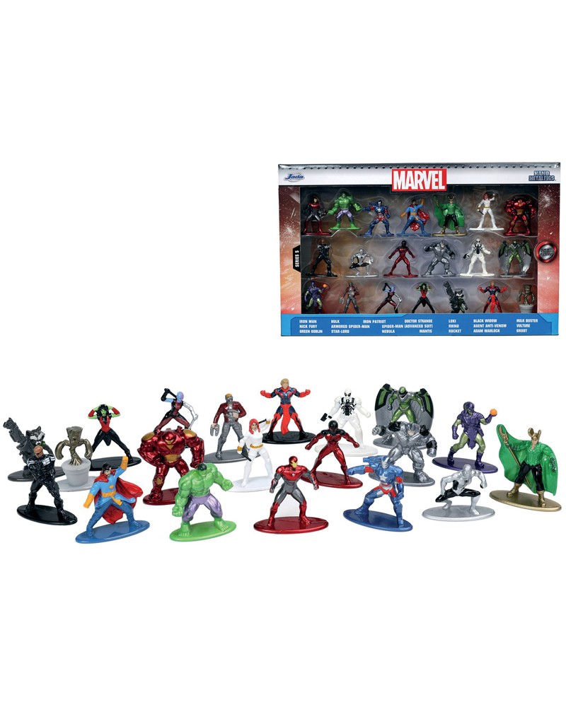 COFFRET 20 FIGURINES MARVEL