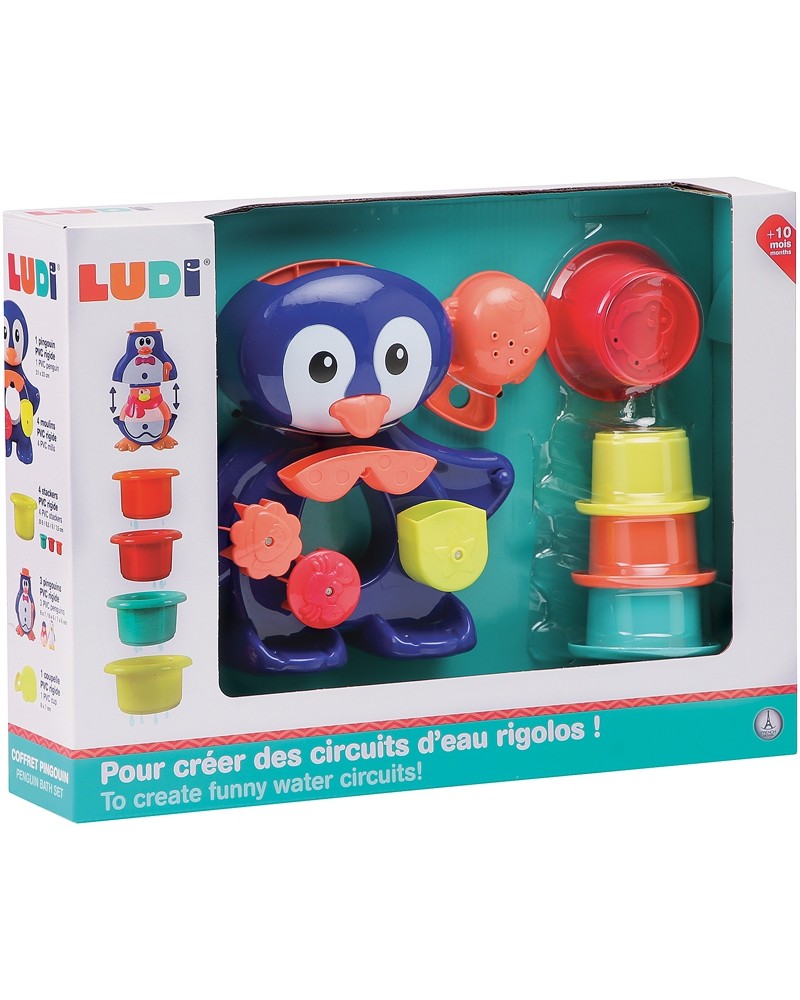 COFFRET DE BAIN PINGOUIN