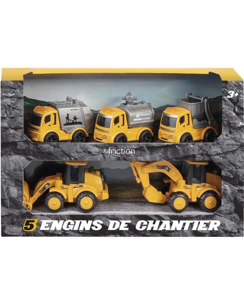 COFFRET ENGINS DE CHANTIER