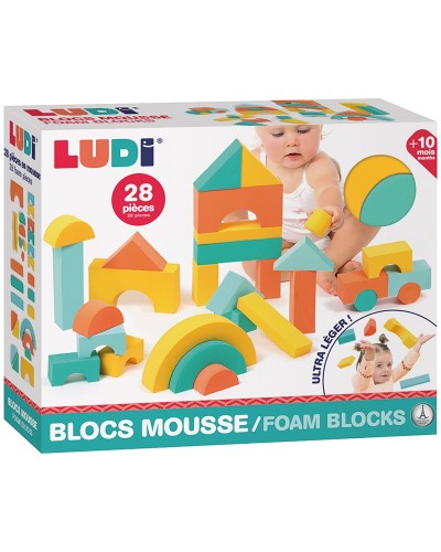 BLOCS CONSTRUCTION MOUSSE