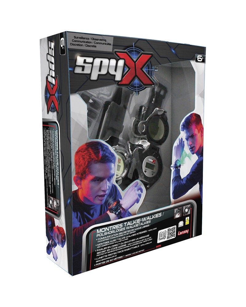 SPY X - SET DE 2 MONTRES TALKIE-WALKIE