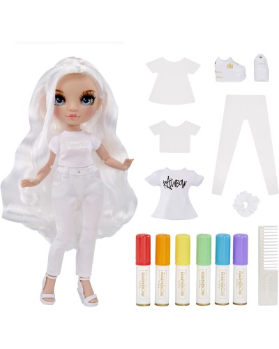 RAINBOW HIGH COLOR & CREATE~FASHION DOLL BLUE EYES